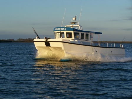 Call Rob and book your trip aboard Dawnbreaker III - 07760 268168